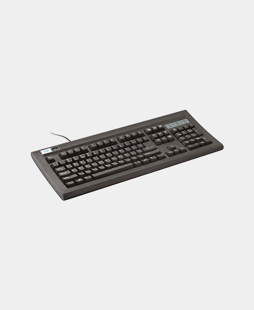 TVS Electronics USB Gold Keyboard Black