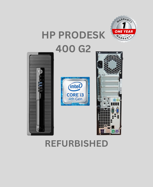 Refurbished HP ProDesk 400 G2 i3 4th Gen SFF